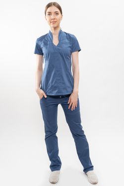 Медицинский топ Доктор Чехов, арт.5320 Navy