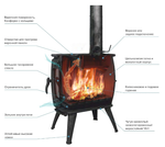 Интерьерная печь-камин "Бахта II"