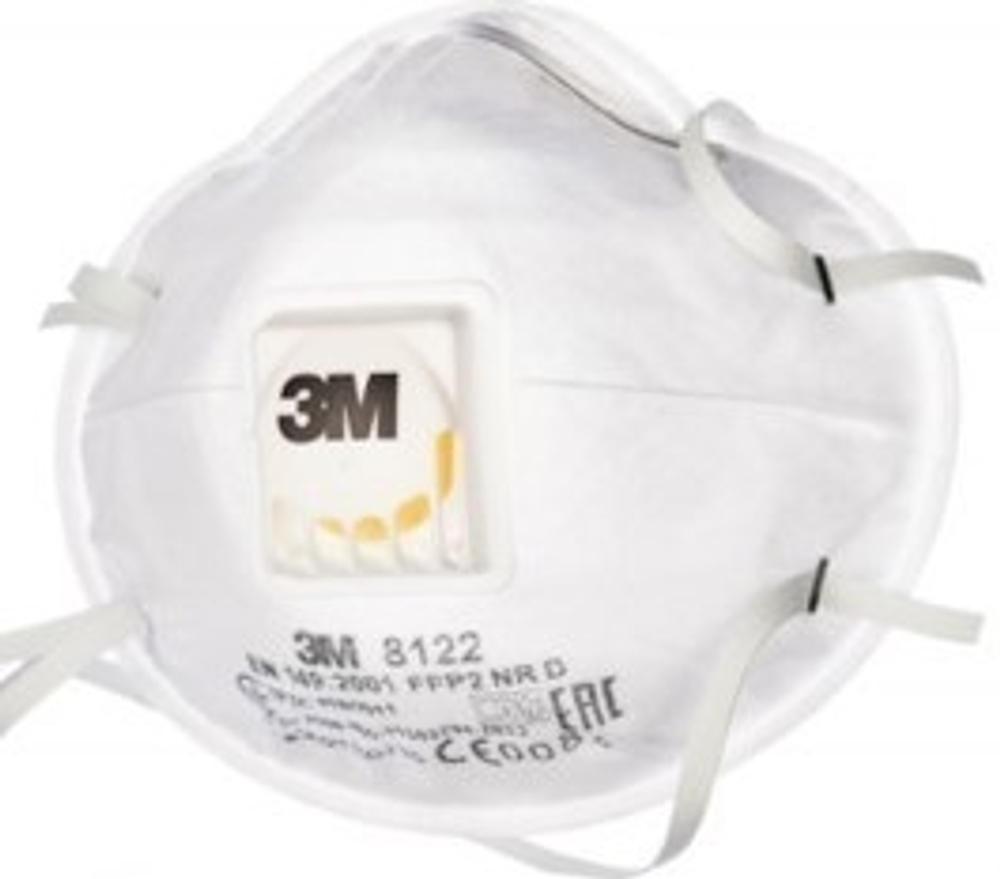 Респиратор противоаэрозольный 3М (8122) FFP2