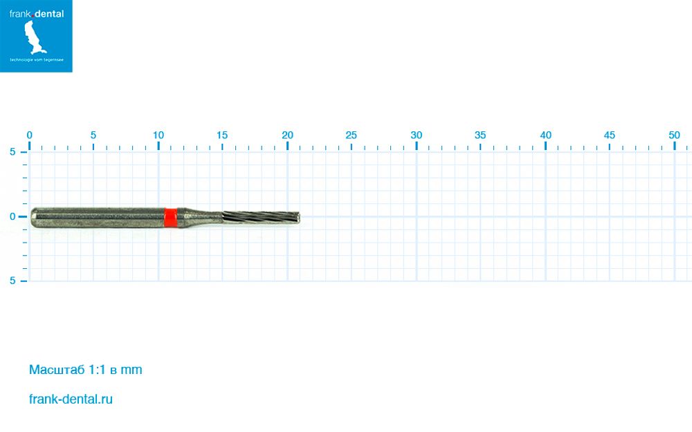 Бор твердосплавный Frank Dental типа FG - C.275.010.FG