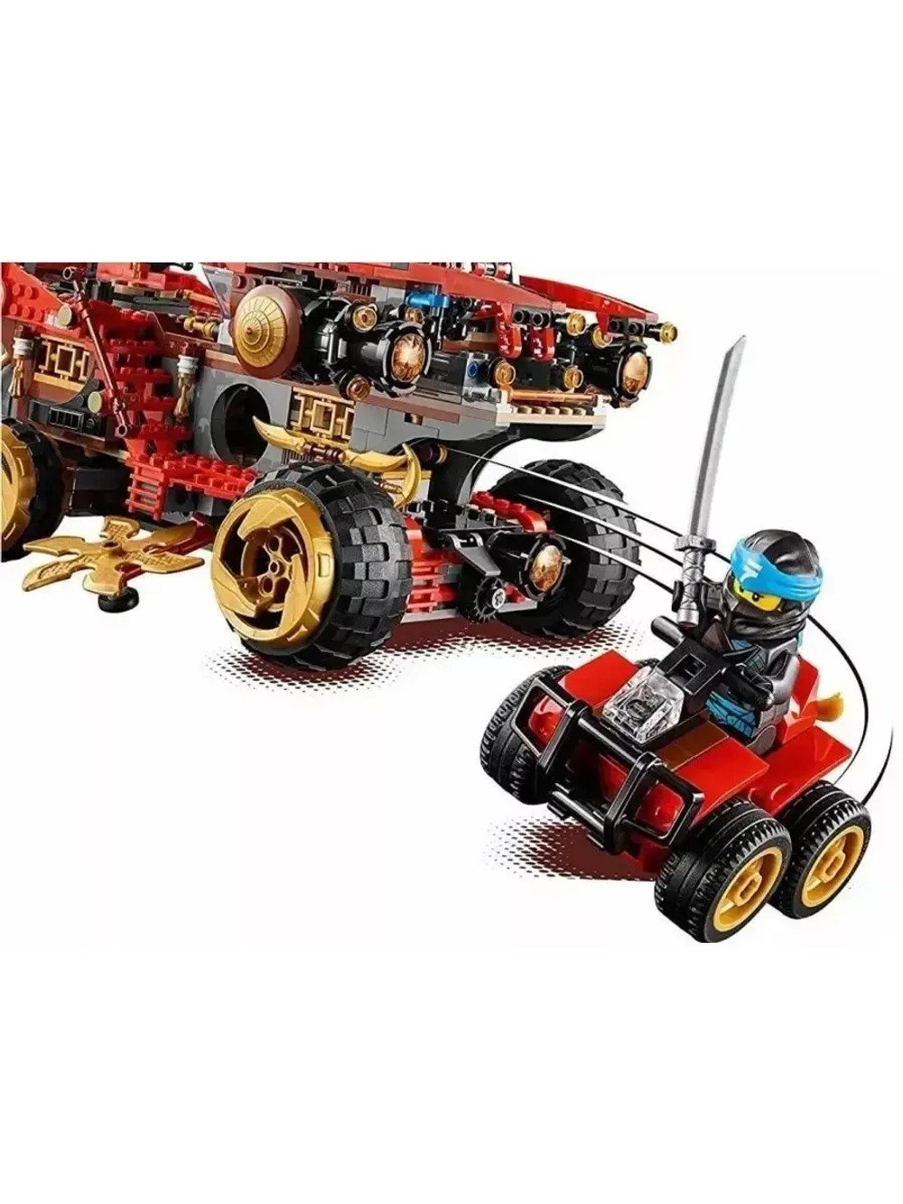 Конструктор Ниндзя Райский уголок 1178 деталей 2085