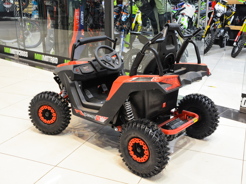 Багги SCANMOTO COBRA красный (электро)