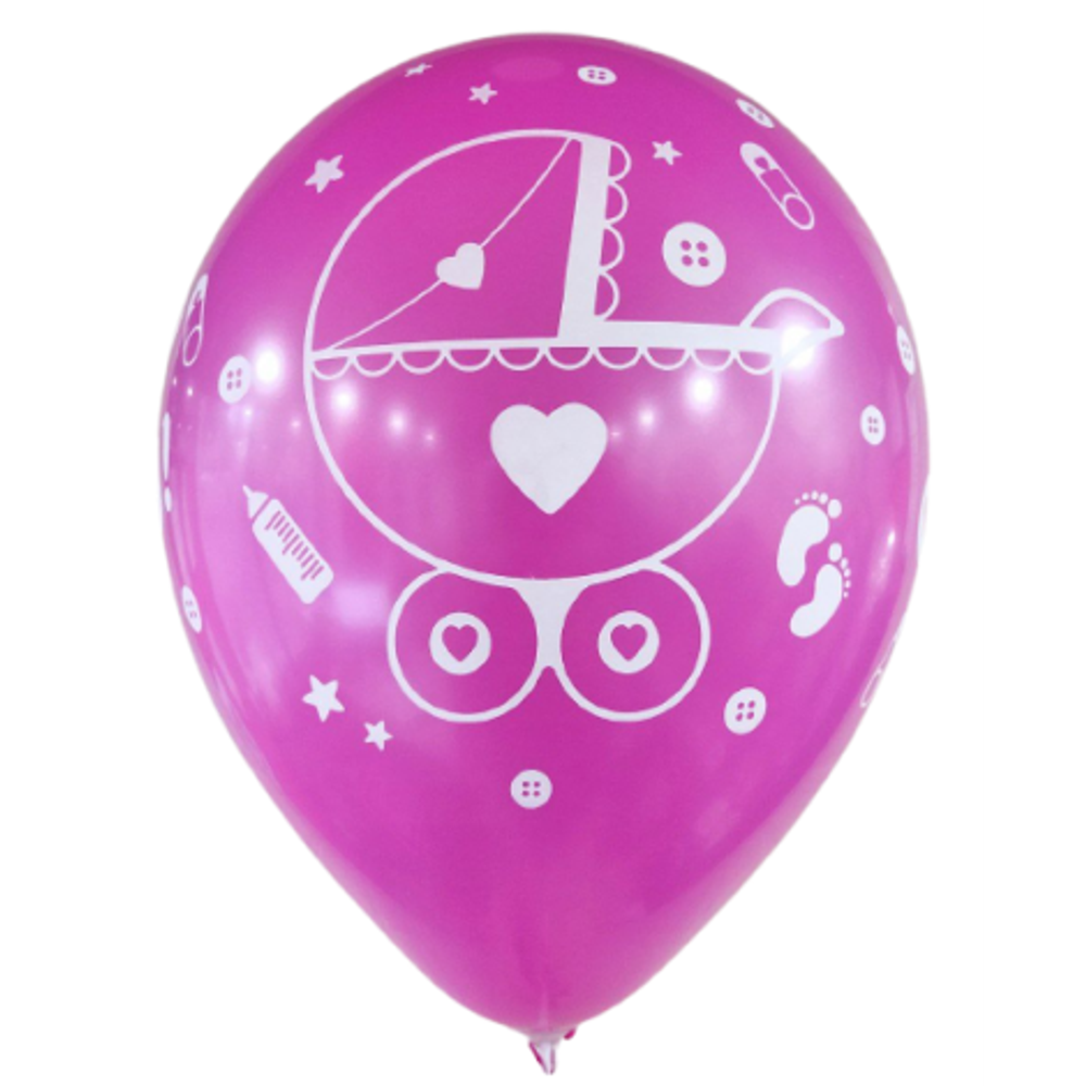 Шар 12" Ассорти Спасибо за Дочку Sp 10 шт