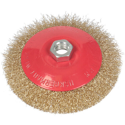 Щетка для УШМ Bartex, 125 мм, тарелка, гайка М14, 991125, шт