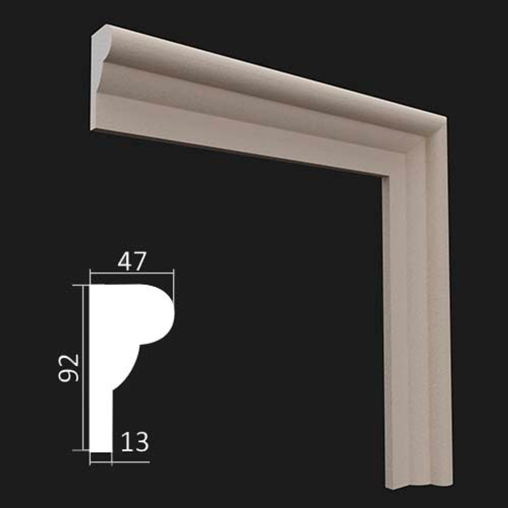 М110 молдинг (47х92х2000мм), шт