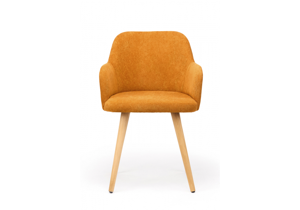 Стул деревянный Woodville Инфини 360 терракота (ocean 015), светлое дерево