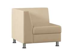 Секция с подлокотником одноместная правая MC-1P.01(R) экокожа Oregon 12