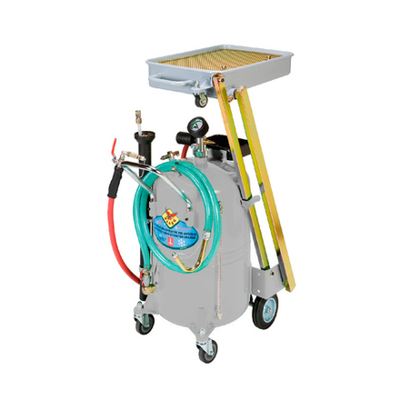 Установка для слива и откачки антифриза 65 л., с пантографной ванной 14л., ECODORA (Италия)