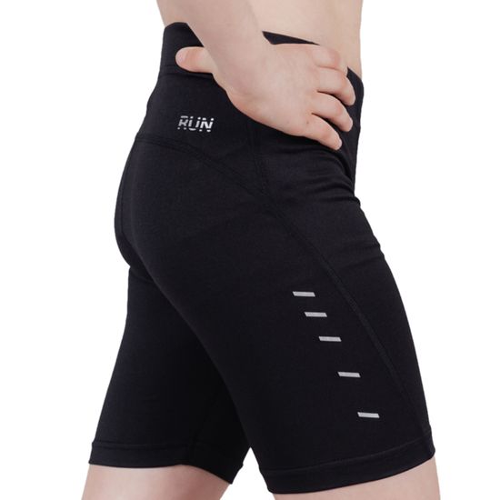 Детские обтягивающие шорты NORDSKI Run Black JR фото 3