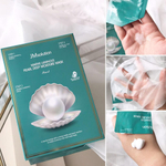 Трёхшаговый увлажняющий набор с жемчугом JMsolution Marine Luminous Pearl Deep Moisture Mask, 30мл