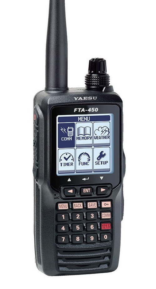 Портативная радиостанция авиационного диапазона YAESU FTA-450L