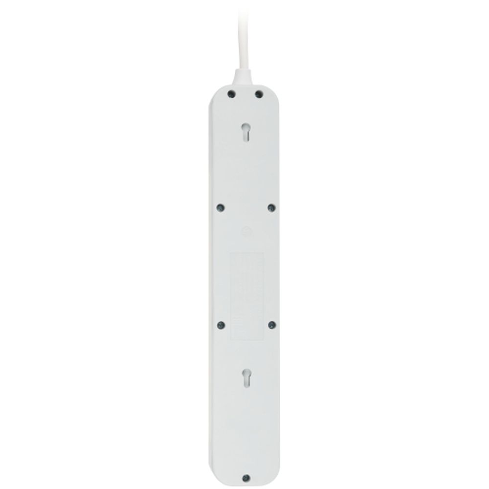 Сетевой фильтр ЭРА USF-4es-3m-3xUSBA-W с базовой защитой с заземлением с выключателем 4 розетки+3xUSBA 3,1A 3м 10А белый