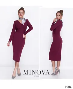 Платье 1117-марсала Minova