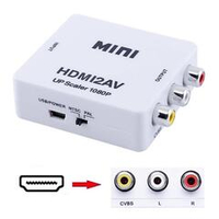 Конвертер цифровой HDMI2AV гнHDMI-3гнRCA