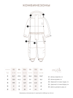 Комбинезон мембранный Mjölk Зебра, утеплитель 200гр/м2, уценка