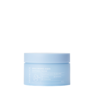 Крем для лица с гиалуроновой кислотой DEOPROCE Hyaluronic Aqua Soothing Cream 100 мл