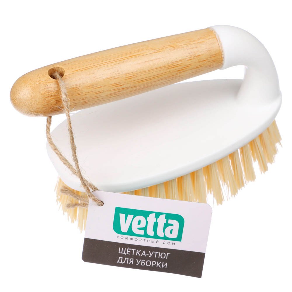 VETTA Щётка утюг для уборки, пластик, молочный бамбук