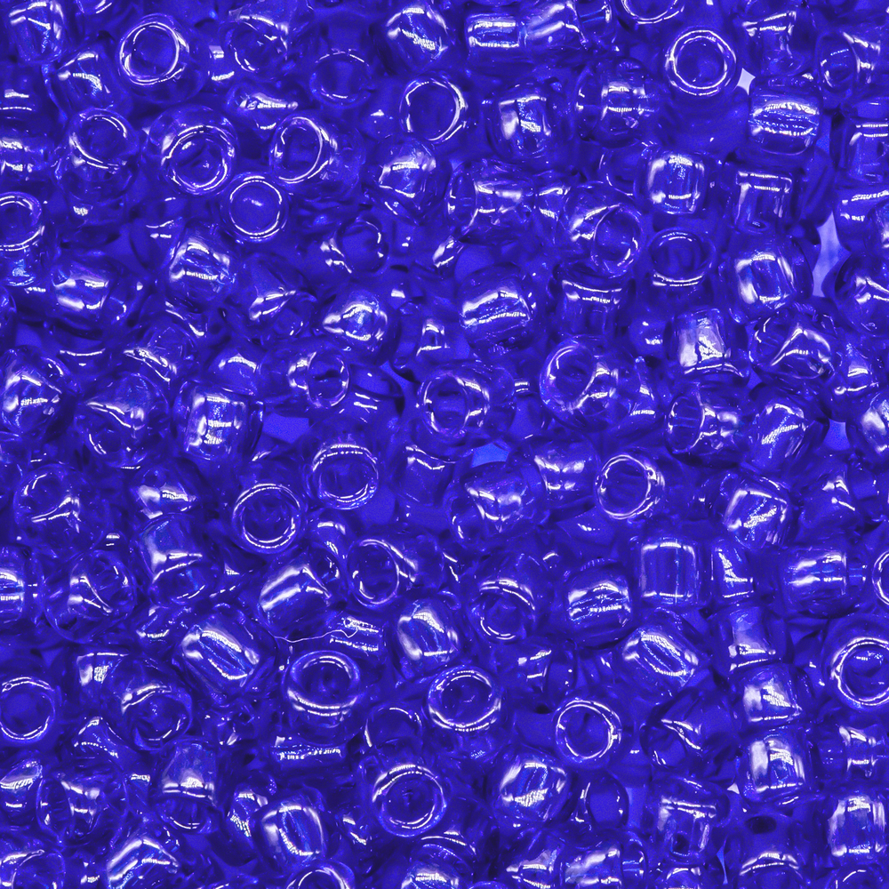 Японский бисер TOHO Round 8/0 (№8), прозрачный