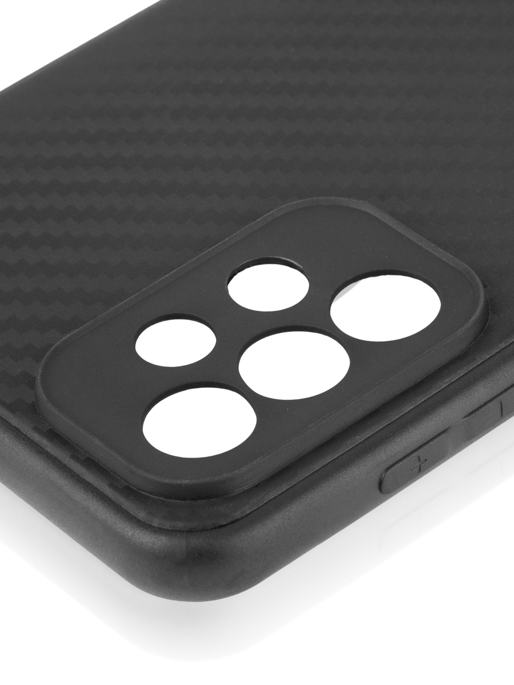 Чехол ROSCO для Samsung Galaxy A23 оптом (арт. SS-A23-CARBONE-BLACK)