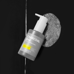 Some By Mi Charcoal BHA Pore Clay Bubble Mask кислородная маска от чёрных точек с BHA-кислотой и древесным углём