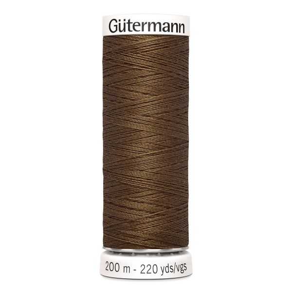 Нитки универсальные Gutermann Sew-all 100 (200 метров), 5 кат. | 289 дижонская горчица