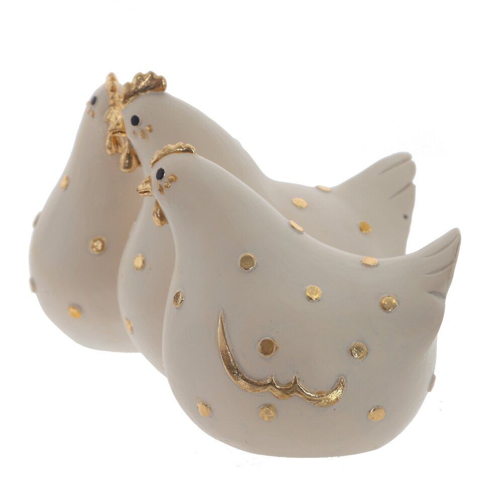 GAEM Фигурка декоративная "Петух с курицами", L19 W10 H10 см