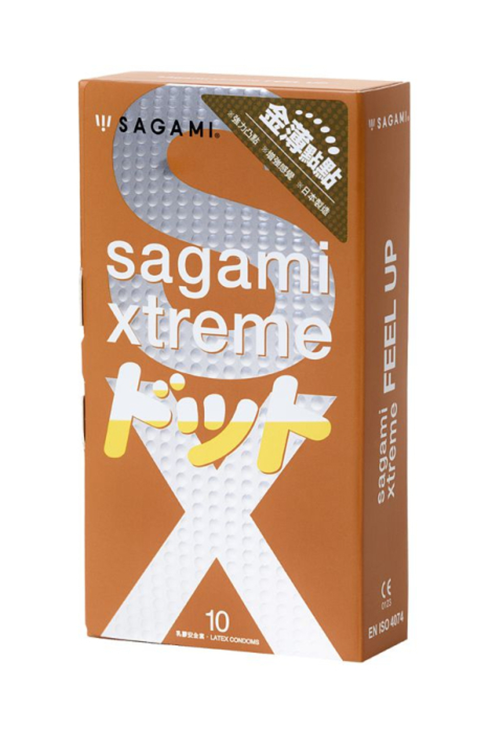 Презервативы SAGAMI Xtreme Feel UP 10шт. усиливающие ощущения