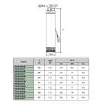 Насос колодезный DAB PULSAR 40/80 M-NA, 104160270
