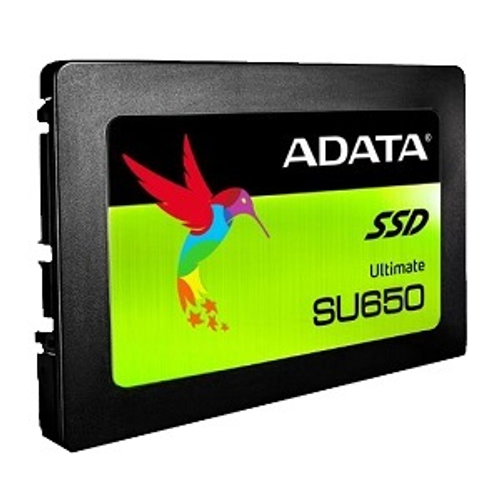 Жесткий диск SSD 2.5" 480Gb ADATA Ultimate SU650, 520/450MBs, 75000 IOPS, TLC 3D NAND, SATA-III (ASU650SS-480GT-R)