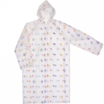 Дождевик-плащ 120 Мкрн 110*62см «Молодость» с капюшоном и завязками, на кнопках, ДоброСад