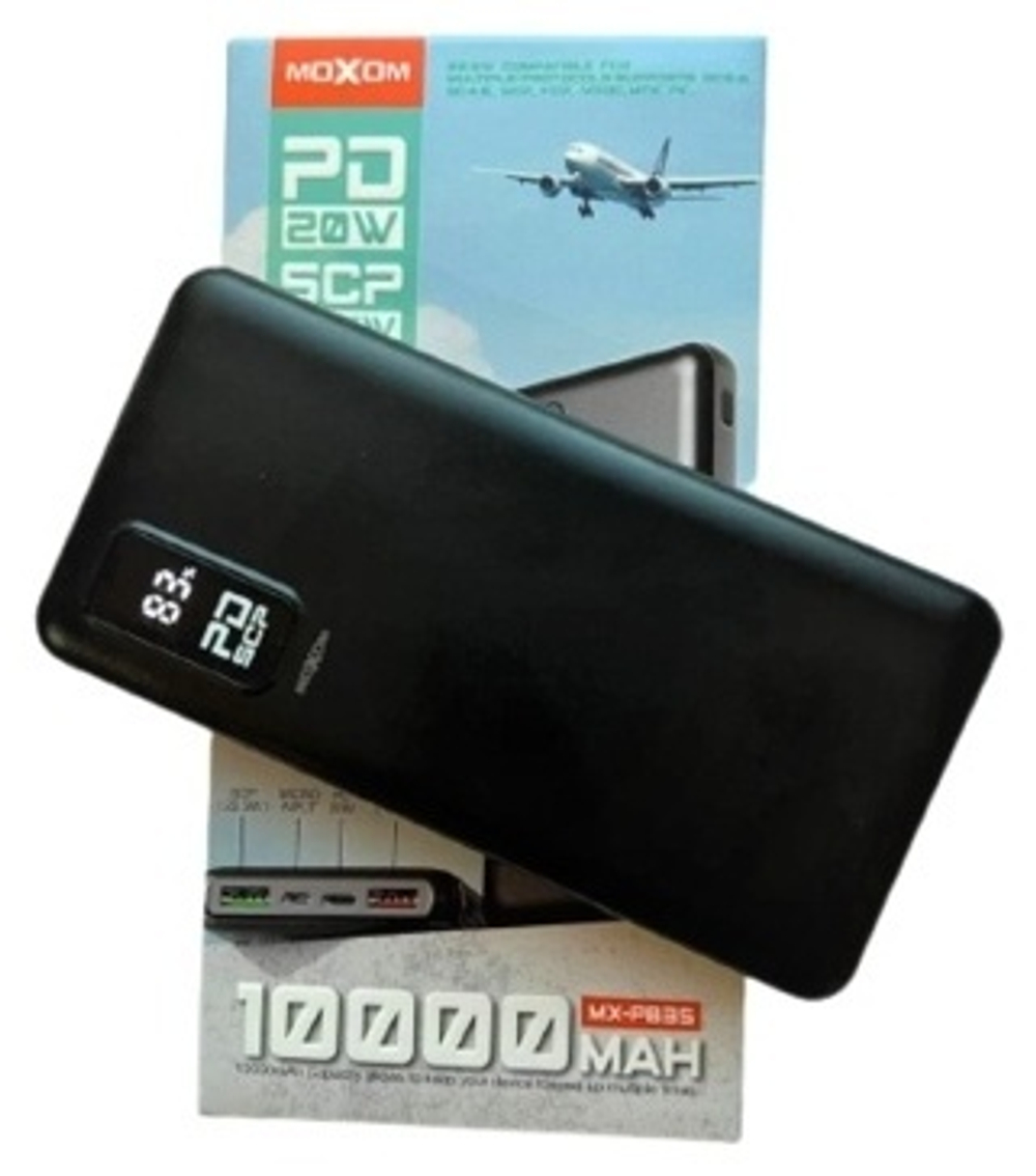 Внешний аккумулятор Moxom MX-PB35 10000mAh черный
