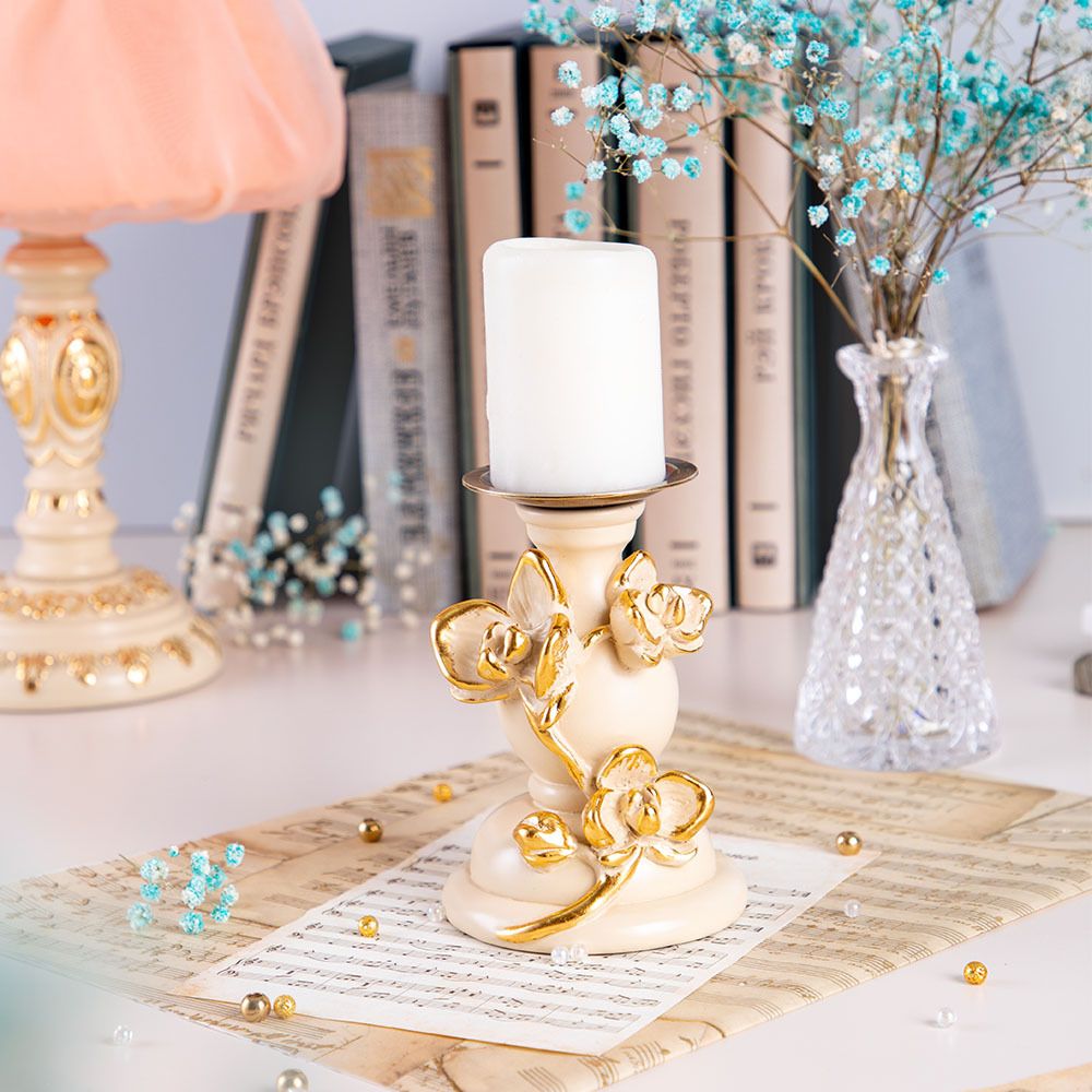 Подсвечник Орхидея Чарми Айвори