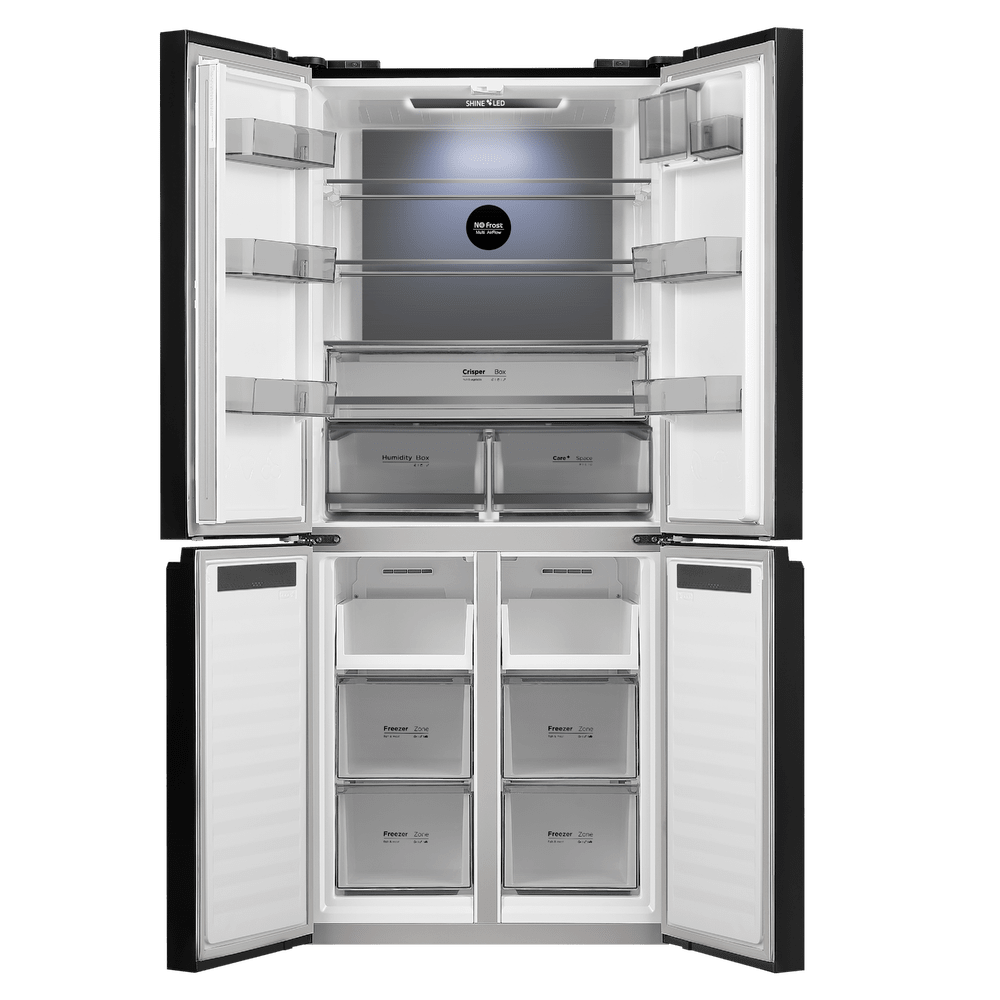 Холодильник-морозильник с инвертором MAUNFELD MFF192NFB01 Inverter