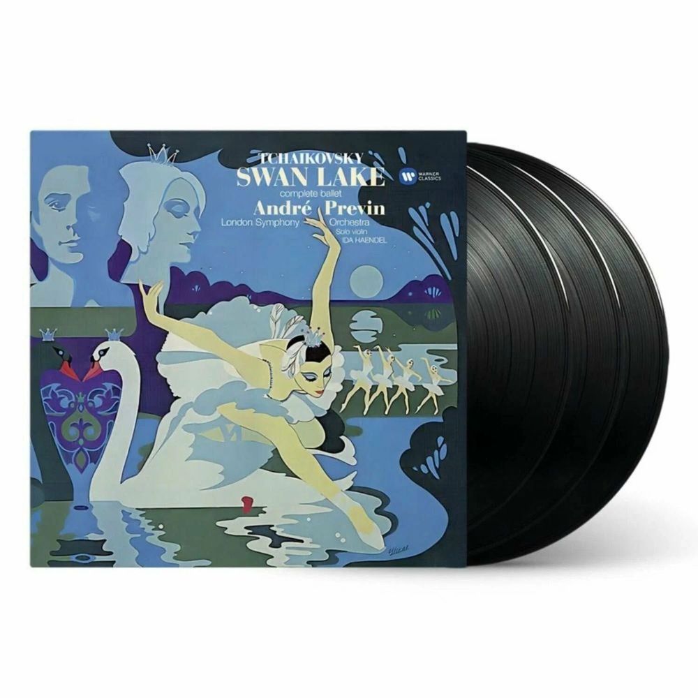 Andre Previn, The London Symphony Orchestra - Tchaikovsky: Swan Lake (Complete Ballet) (0190295892203) Новая запечатанная виниловая пластинка. Чайковский. Лебединое озеро