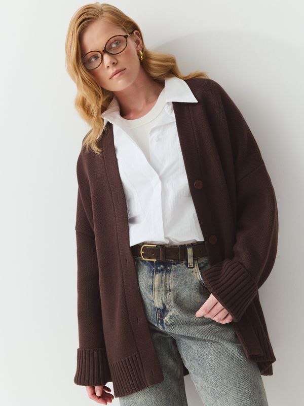 Кардиган вязаный 