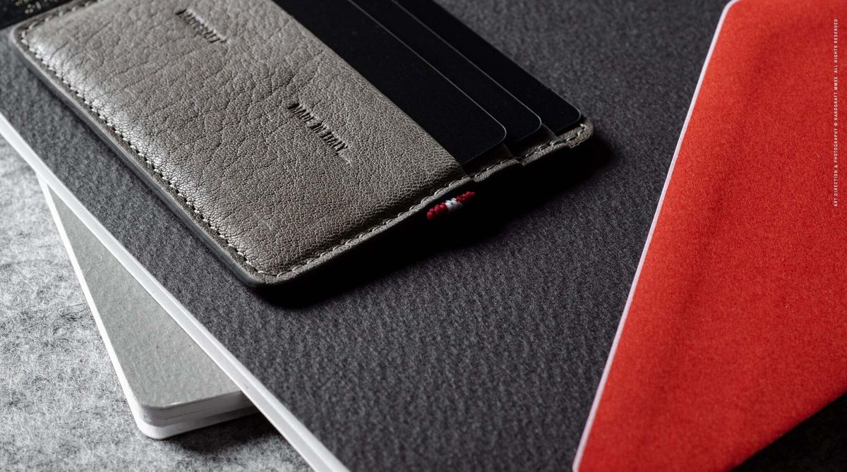 Hard Graft 3Card Case — картхолдер из кожи