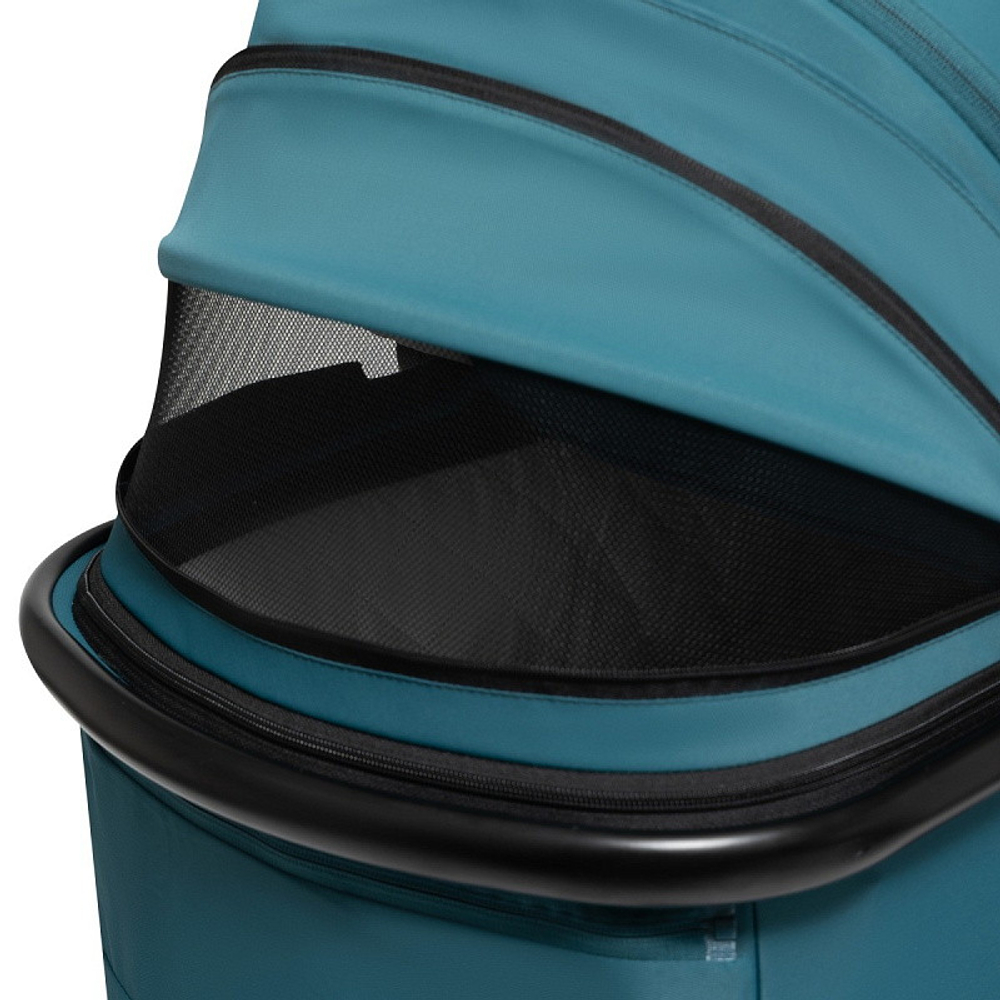Коляска Agex Life 3 в 1 с автокреслом i-Safe S Black ALG528 Green (Зеленый)