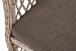 "Эспрессо-80 L" обеденная группа плетеная, цвет бежевый