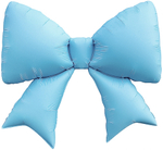 Фигура Бант, Голубой, Сатин 39'' Fl