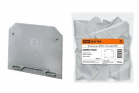 Заглушка для ЗНИ- 4-6-10мм серая (100шт.) TDM SQ0803-0020