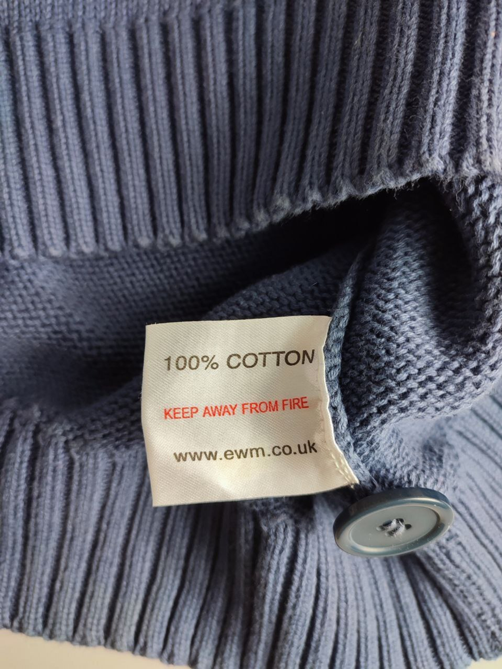 Джемпер Ewm хлопковый 46 размер