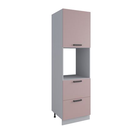 Кухня Модуль ПНЯ 600 М (с нишей) Ройс Пудра Скин