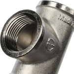 Тройник STOUT ВВ 3/4" никель