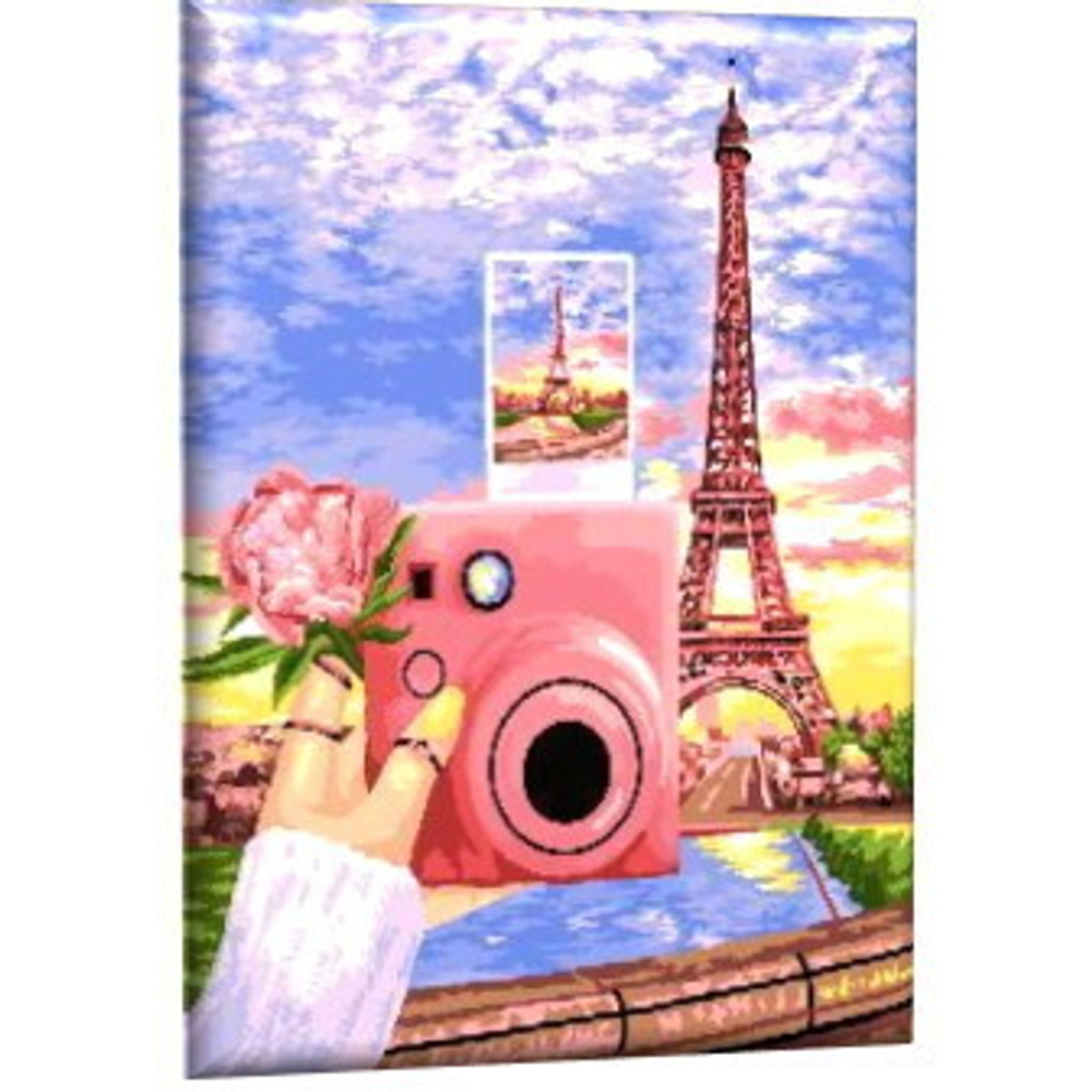 Картина рисование по номерам 40*50 см «Сохрани этот момент» GLA29