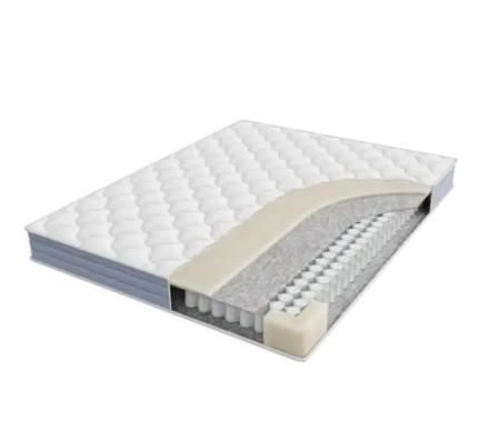 Матрас BuySleep, 18 см, средняя жесткость, независимые пружины