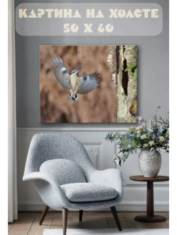 Картина на стену 40 X 50 Птица в полёте