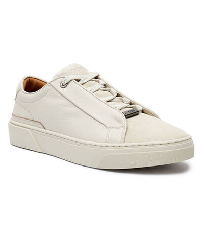 Кожаные кроссовки gary_tenn BOSS BLACK - белый(50529291)