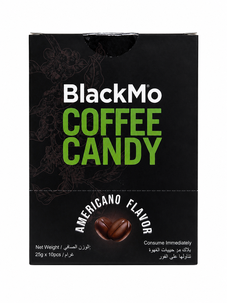 Карамель BlackMo Со вкусом кофе американо 250 г x 4 шт