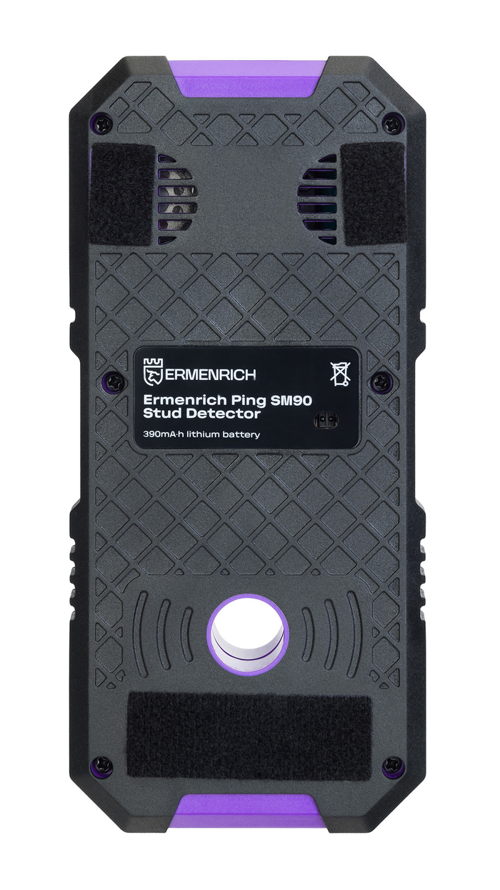 Детектор скрытой проводки Ermenrich Ping SM90, фиолетовый