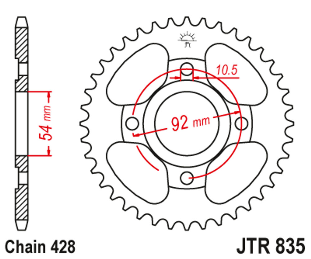 Звезда JTR835.48